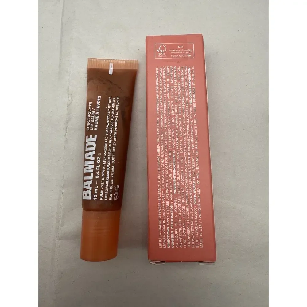 Milk Makeup Balmade Electrolyte Lip Balm~Pump~NIB~0.4 FL Oz *READ...